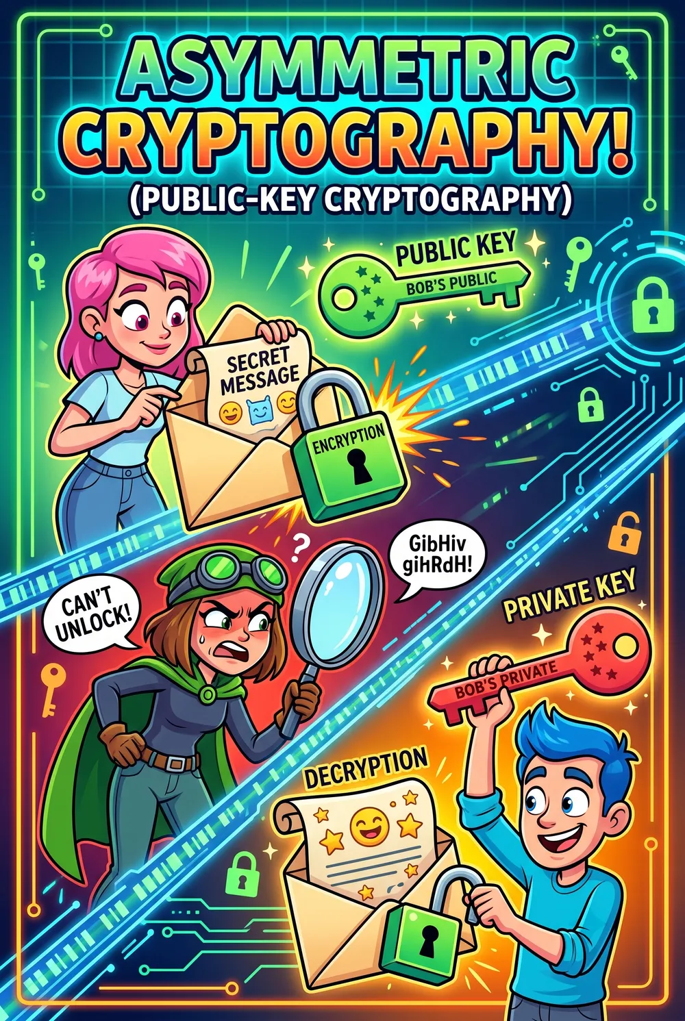 Asymmetic Cryptography