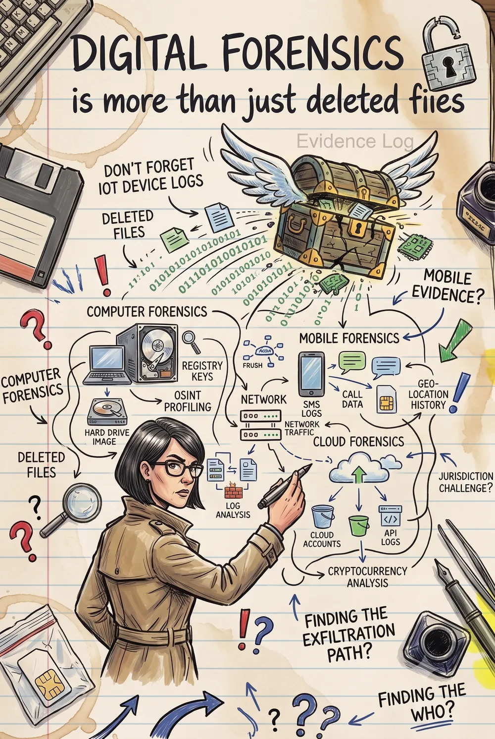 Digital Forensics and Its Branches