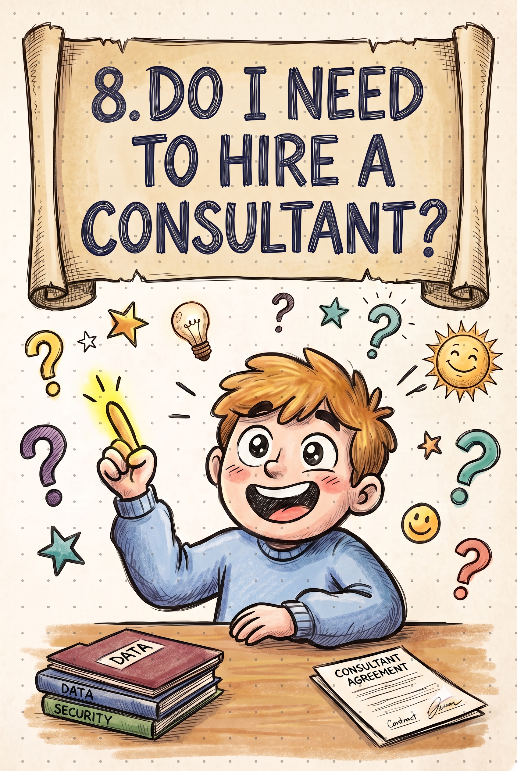 8. Do I need to hire a consultant