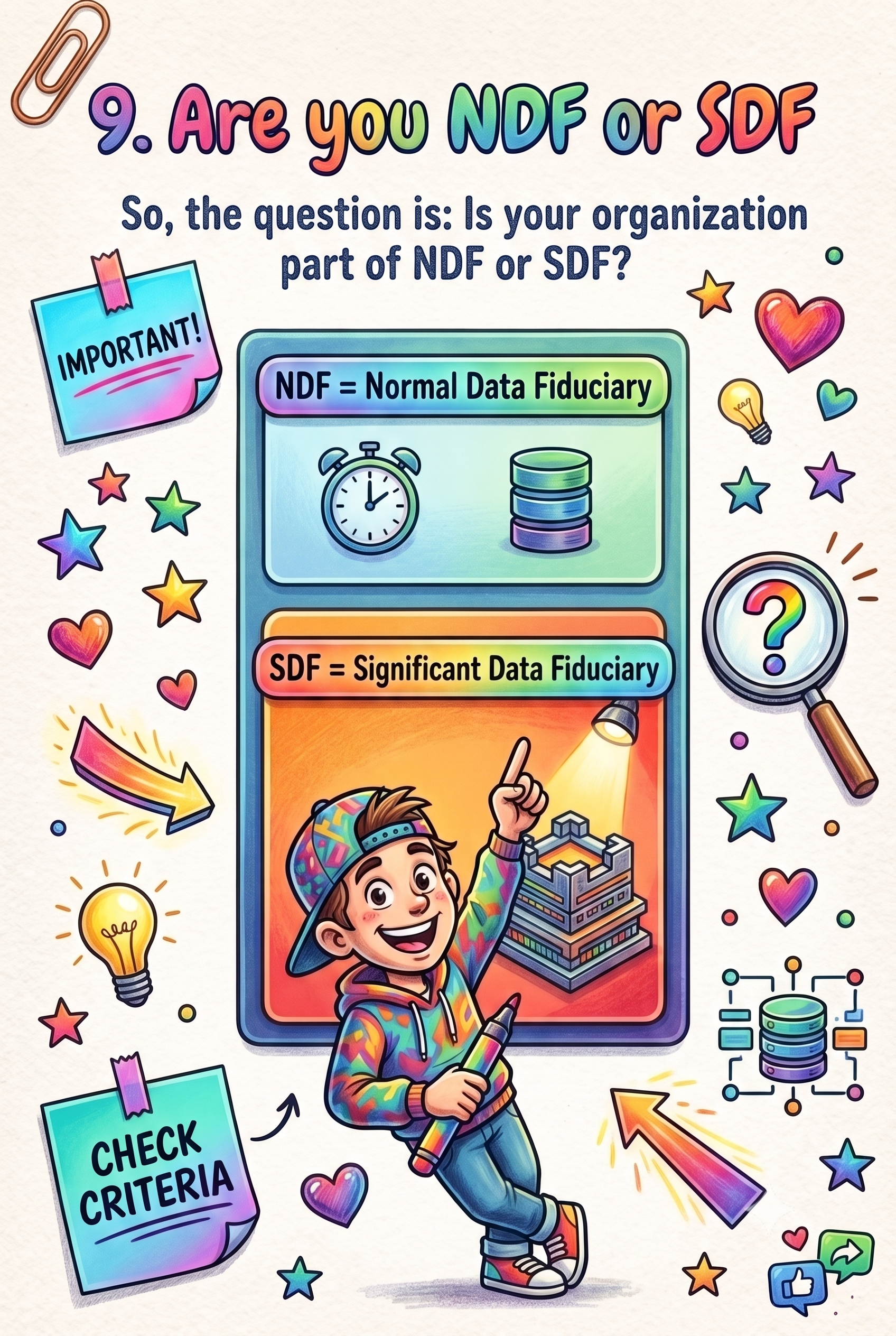 9. Are you NDF or SDF