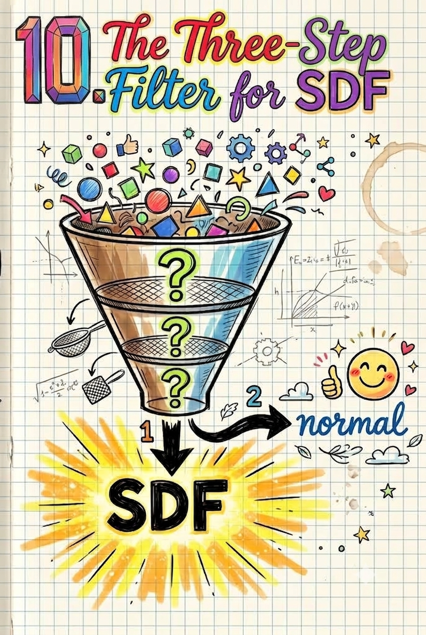 10. The Three Step FIlter for SDF