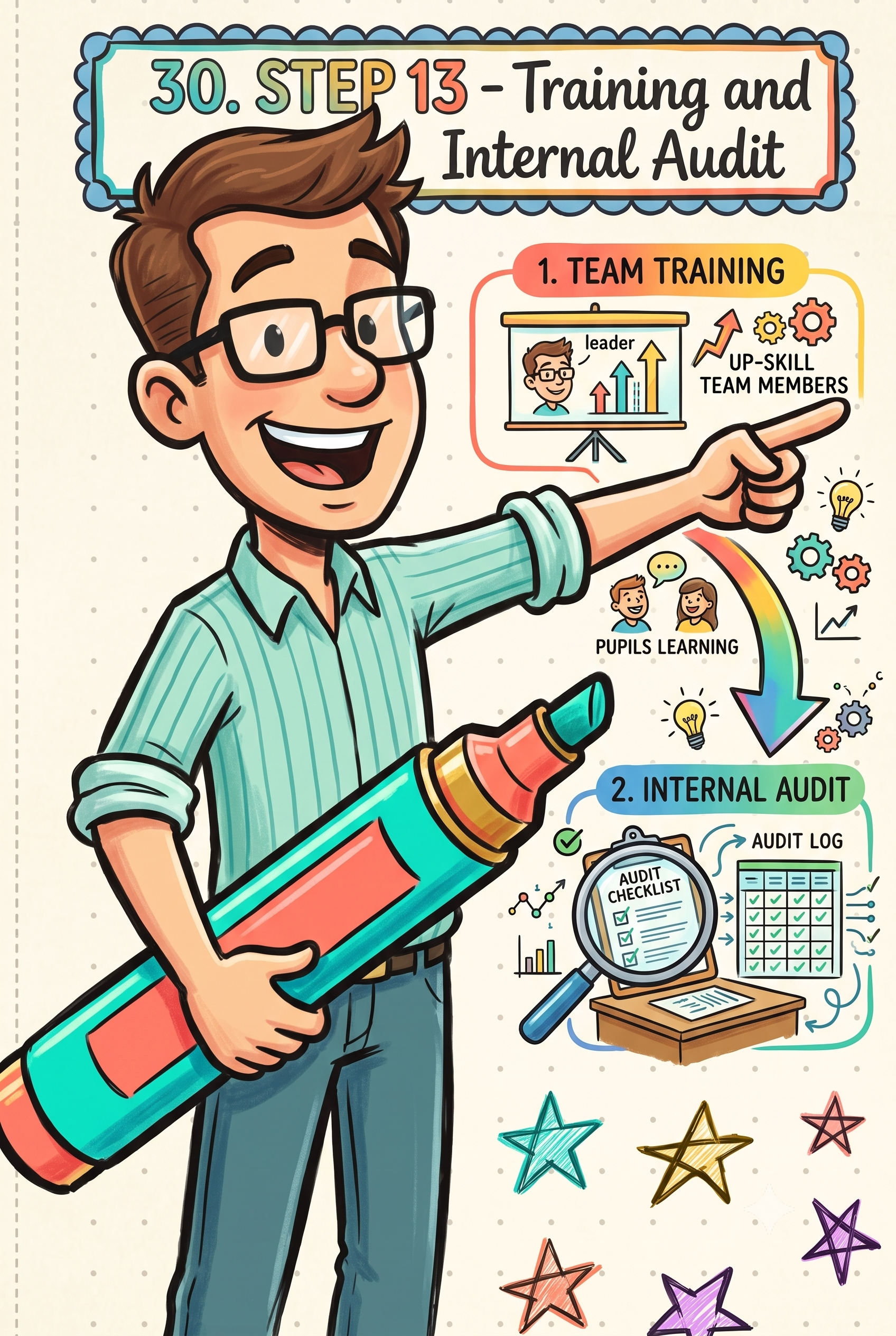 30. STEP 13 - Training and Internal Audit